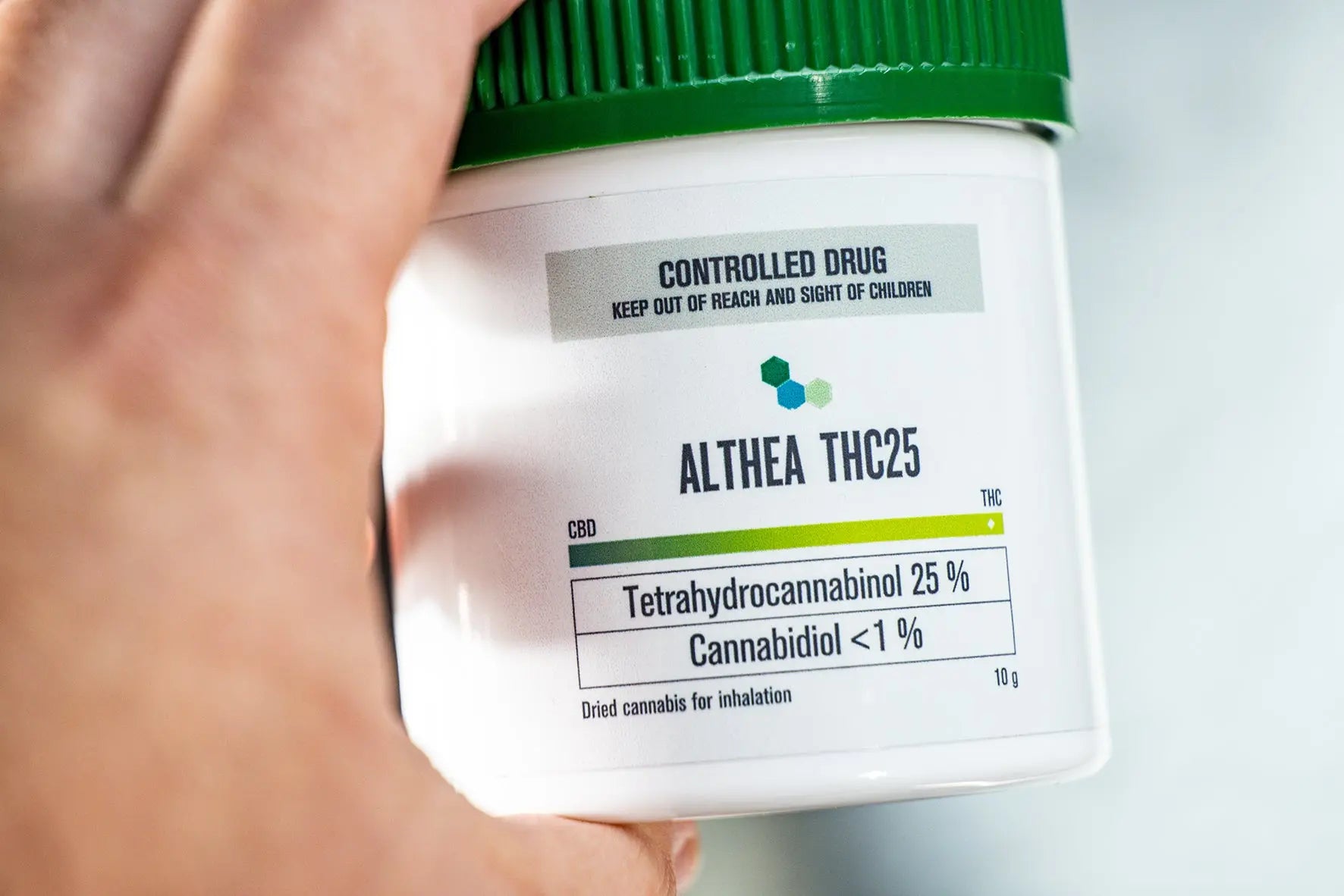 Althea T25 Powdered Donuts medical cannabis review UK 