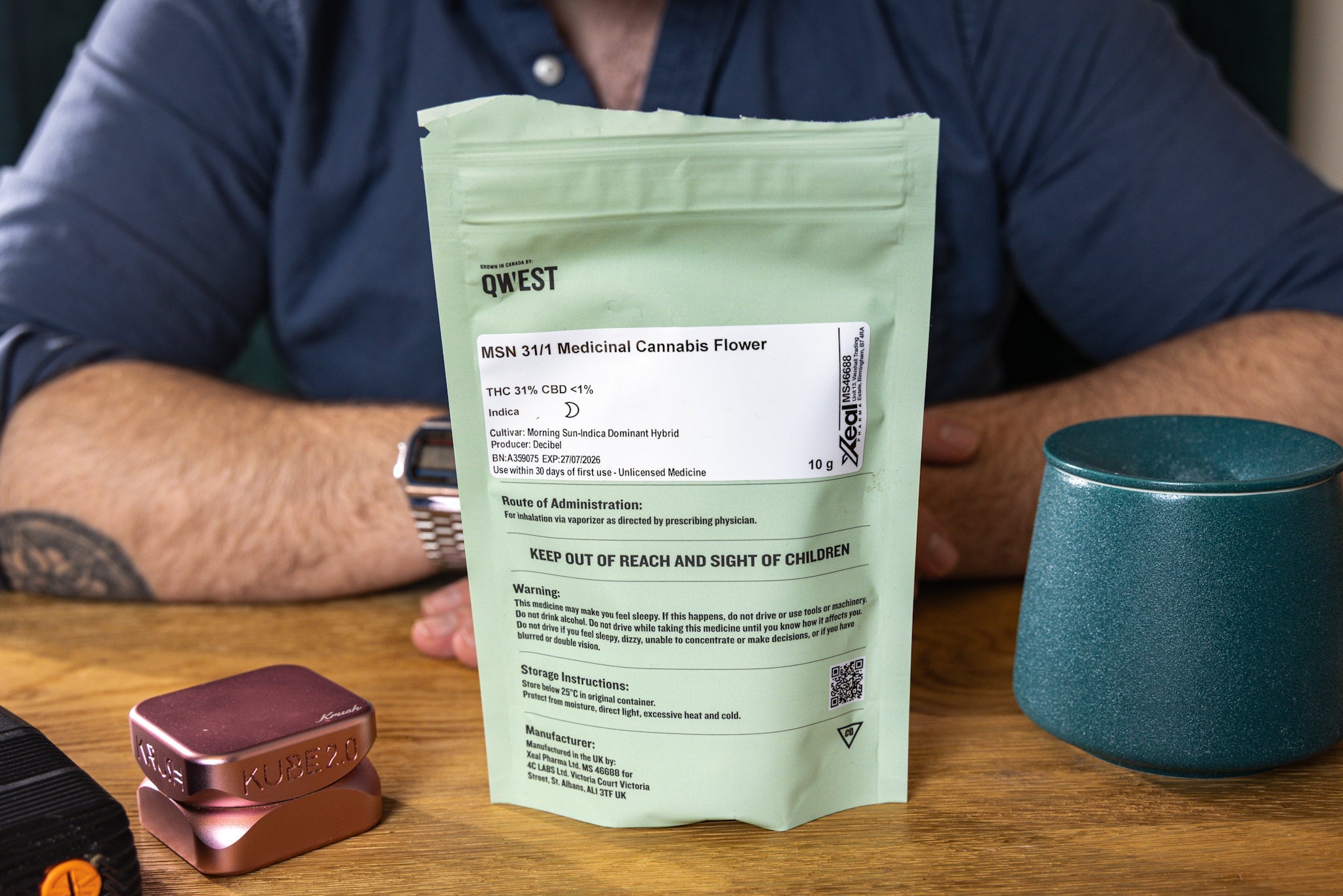 Morning Sun 31% UK Medical Cannabis Strain Review