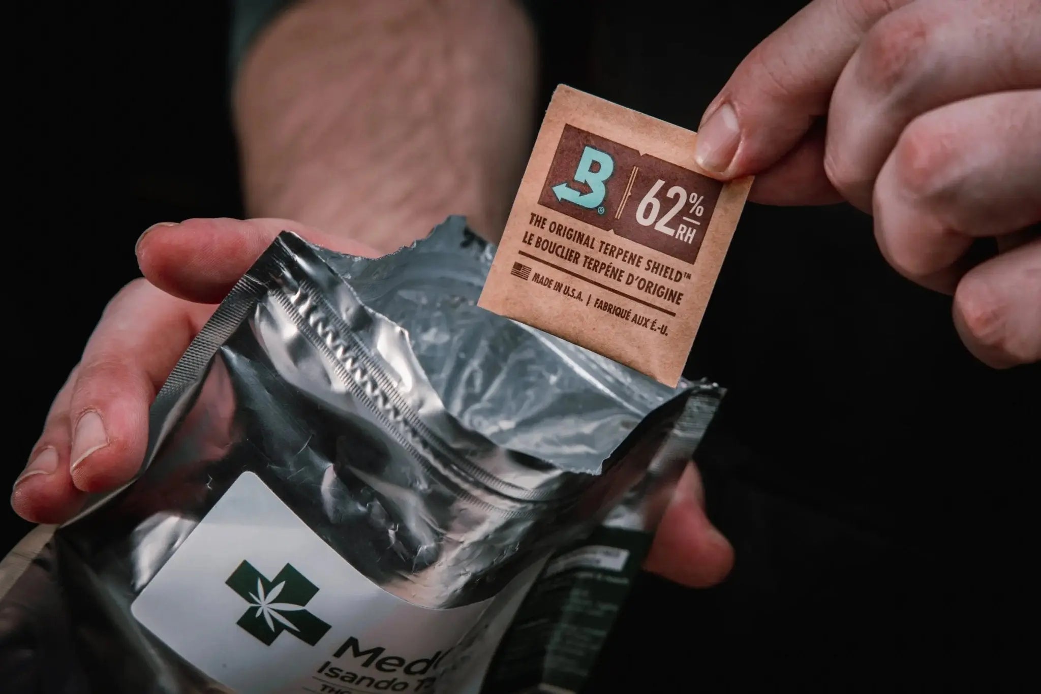 10g pot size boveda packs for medical cannabis flower UK