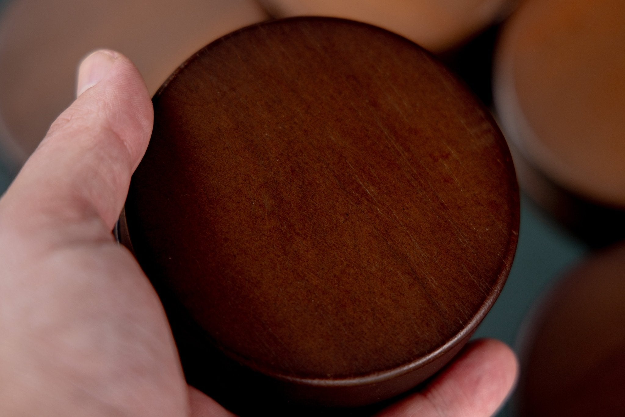 Portable AVB Ashtray gold and wood Medical cannabis storage UK