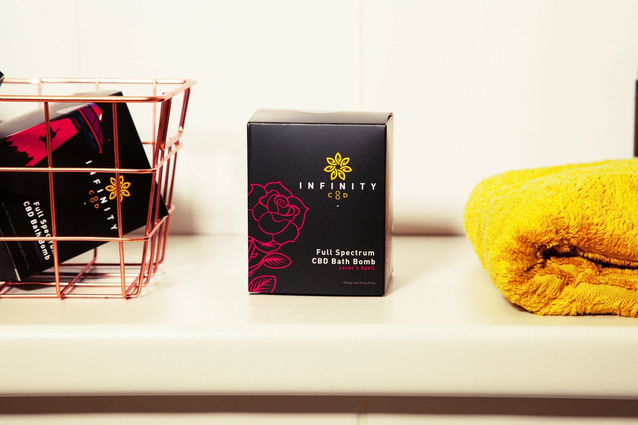 Infinity CBD All Natural Full Spectrum CBD Bath Bomb Made in Wales