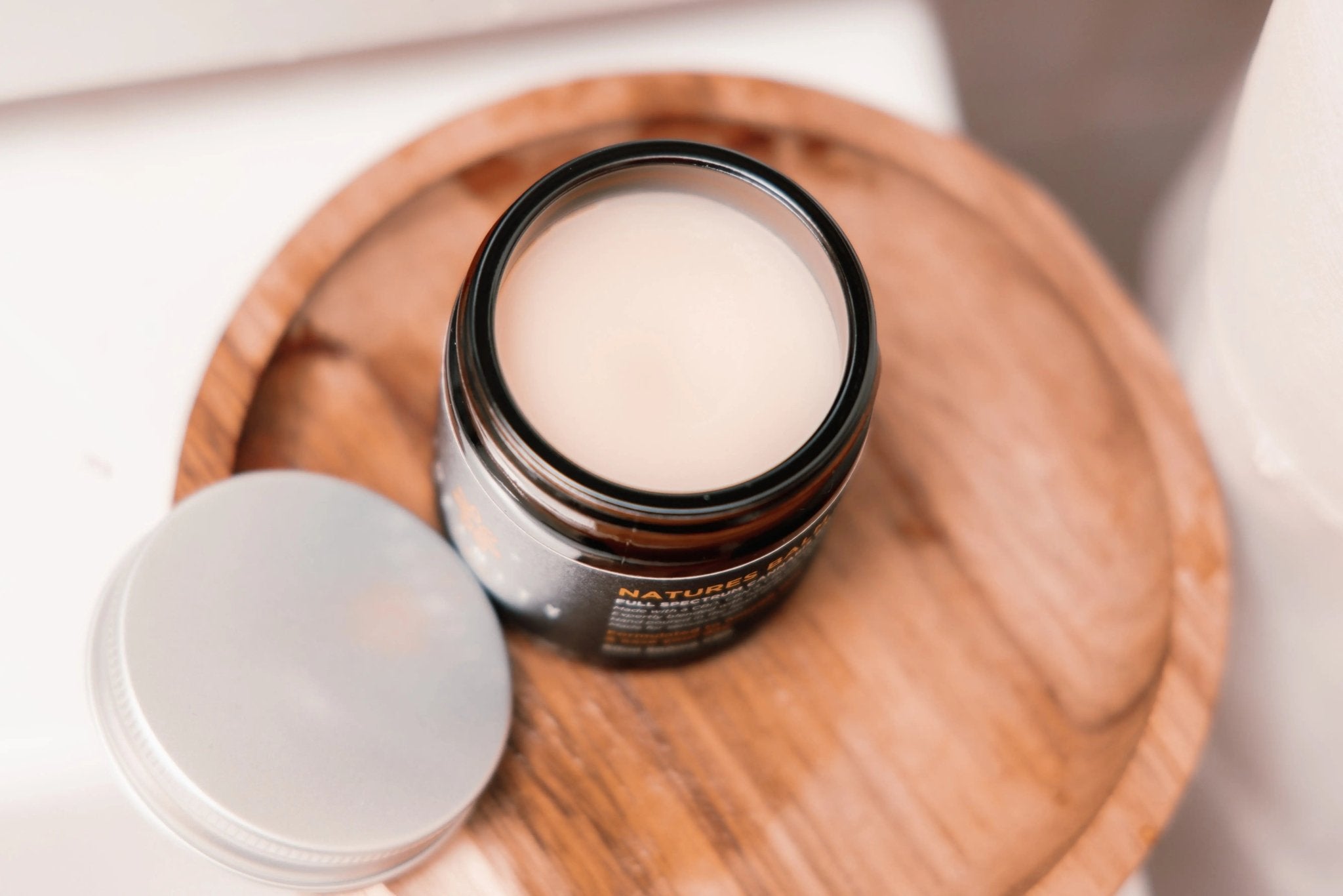 CBD Balm for sensitive skin Natures Balm Full spectrum