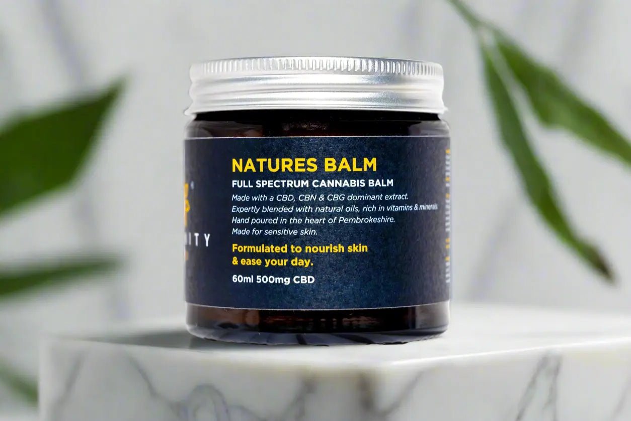 CBD Natures Balm - 500mg CBD Skin Care Moisturiser and Balm