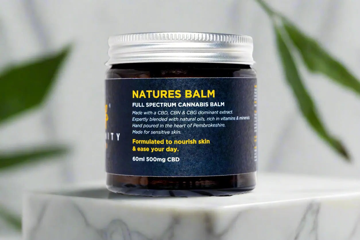 CBD Nature's Balm *Jetzt stärker!* – 500 mg CBD-Hautpflege-Feuchtigkeitscreme und Balsam