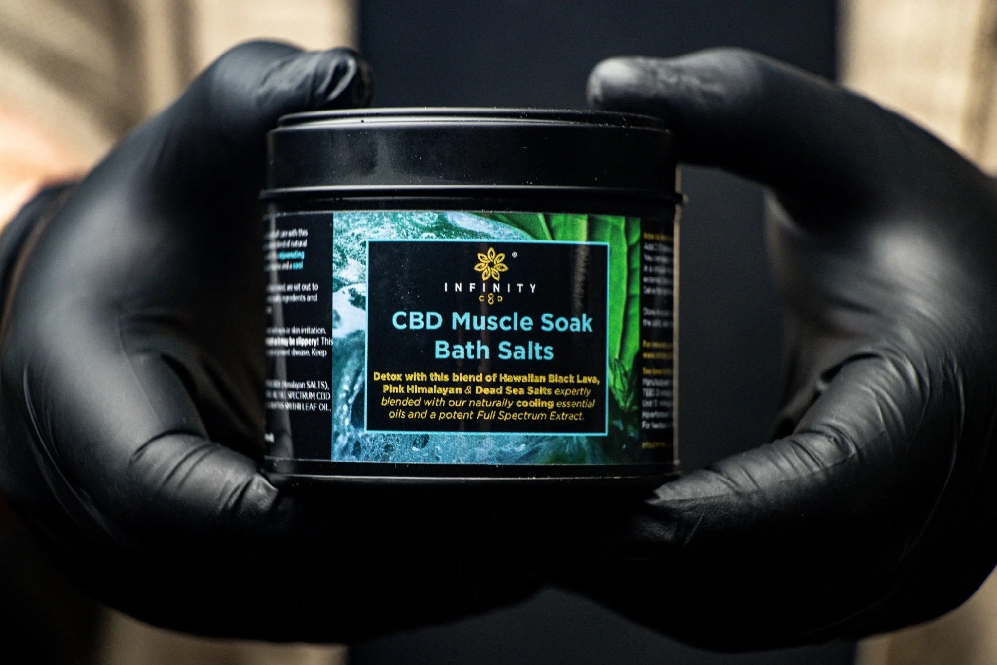 CBD Muscle Rub and Bath Salts bundle UK 