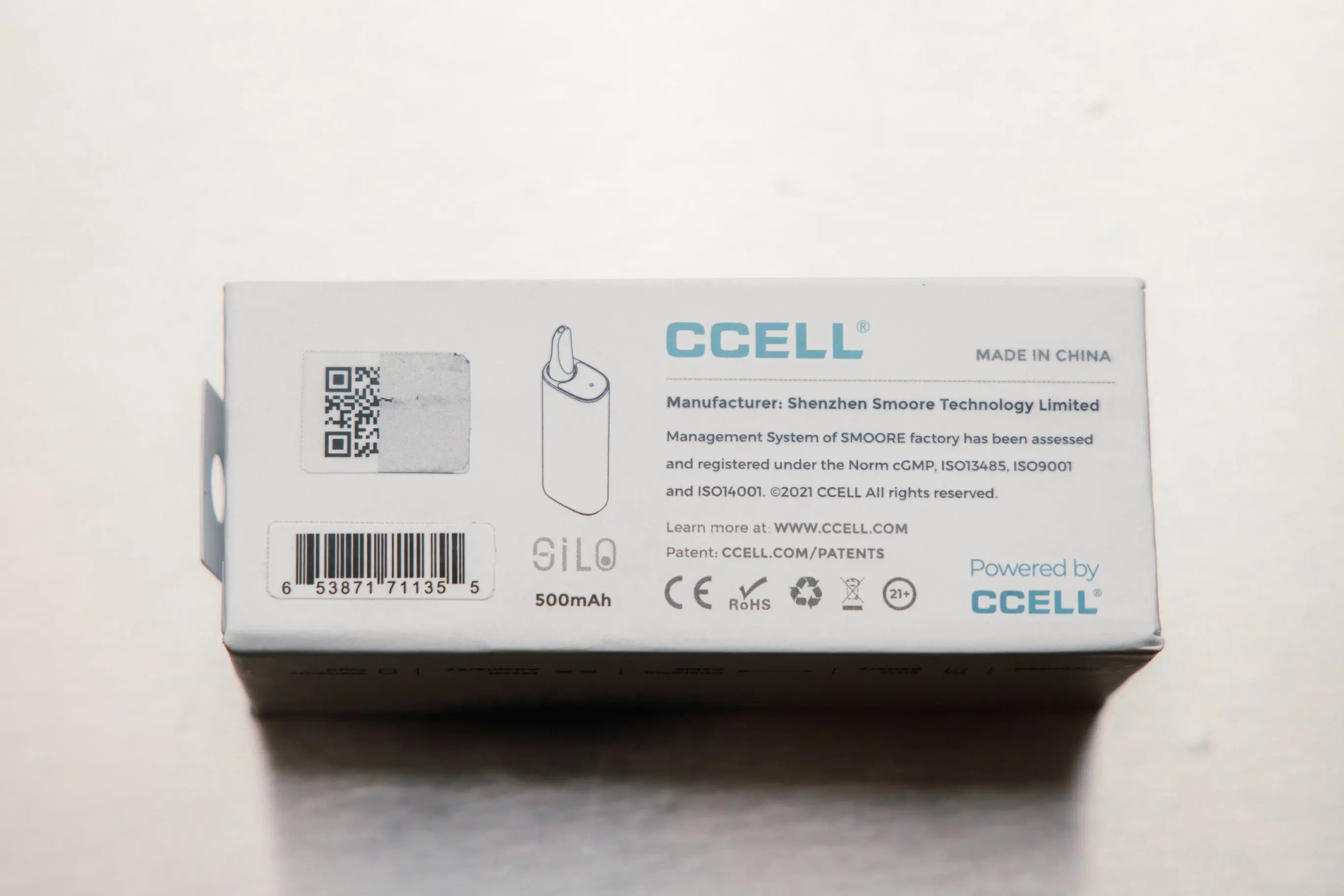 CCELL Silo - Medical Cannabis Vape 510 Cart Battery