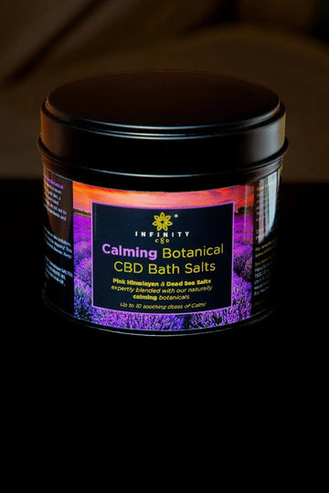 Calming CBD Bath Salts UK vegan natural shop online