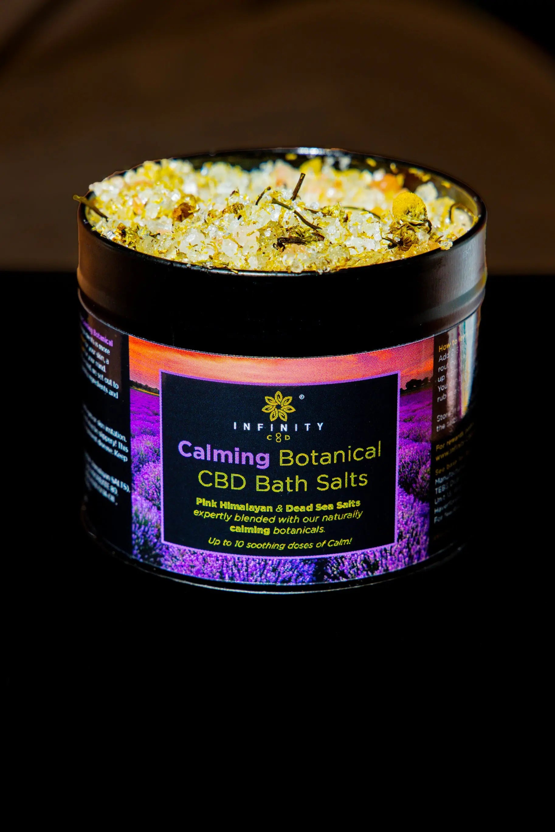 Calming CBD Bath Salts UK vegan natural shop online