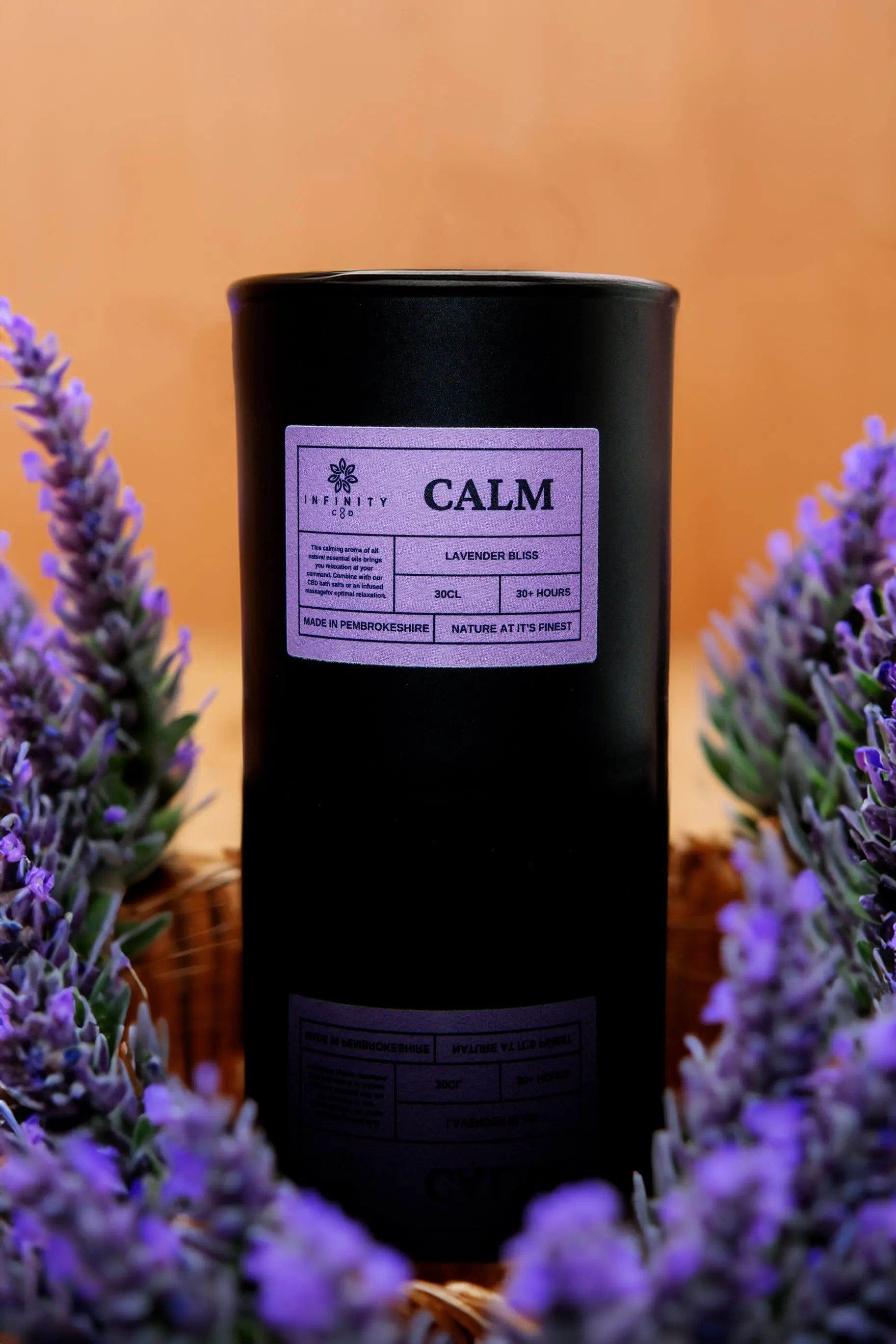 Calming CBD Essential Oil Candle Bath time bundle UK deal 
