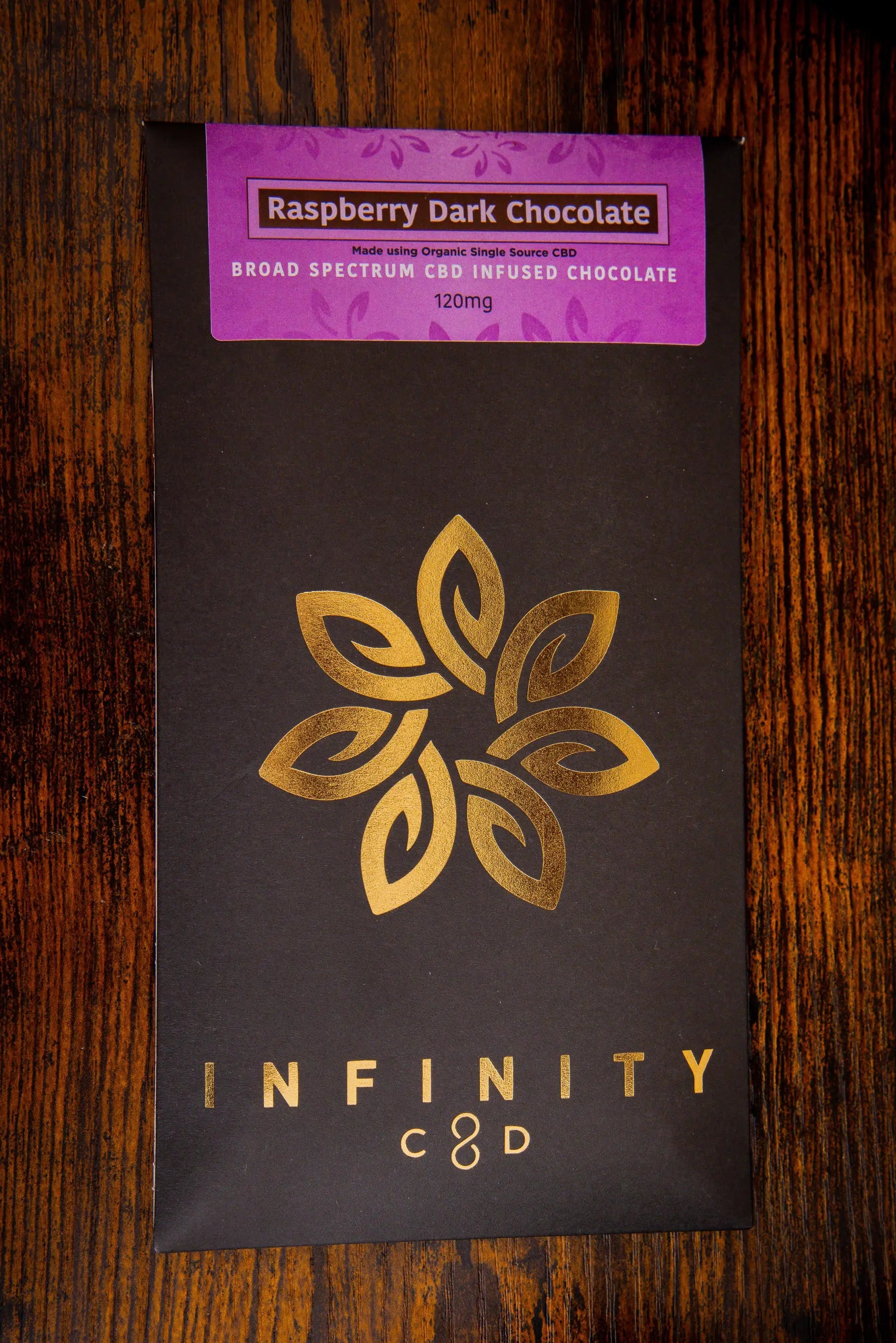 Raspberry CBD Chocolate by Infinity CBD uk