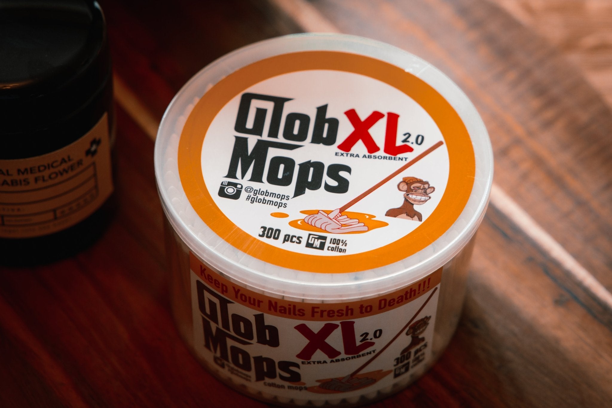 Glob Mops XL Bendable Cotton Swabs - UK Medical Cannabis Cleaning Supplies | Dry Herb Vape Cleaning