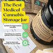 Best medical cannabis storage jar with boveda UK