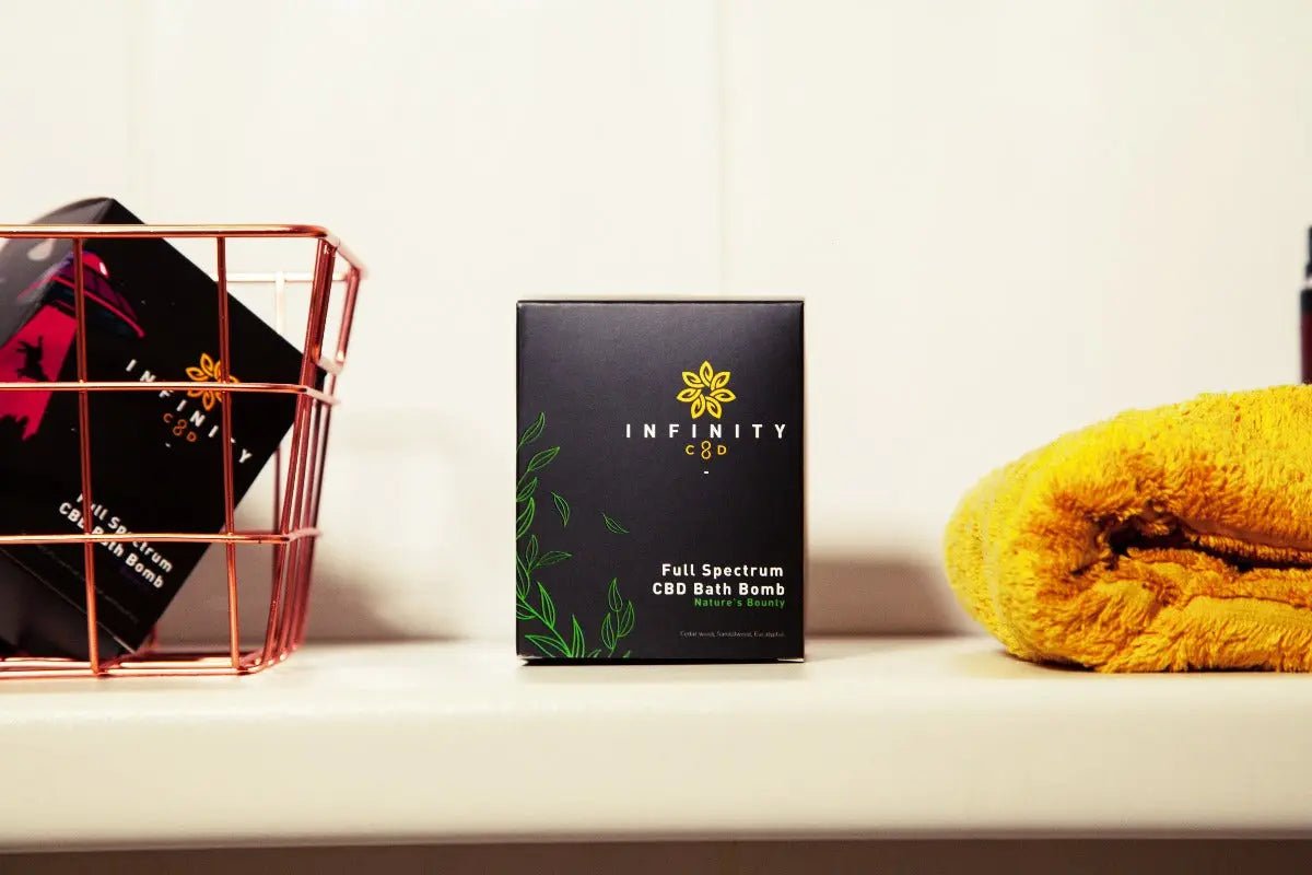 Infinity CBD Full Spectrum CBD Bath Bomb Made in Wales