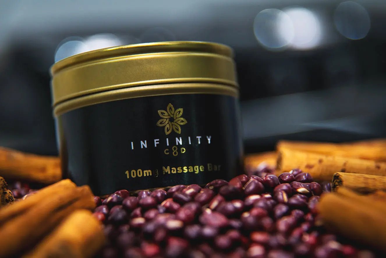 Infinity CBD Vegan all natural CBD Massage Bars