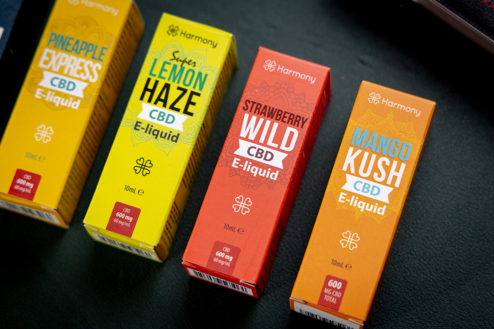 Harmony CBD Vape Juice 600mg - 10ml E-Liquid | 80/20 PG/VG | 8 Flavours