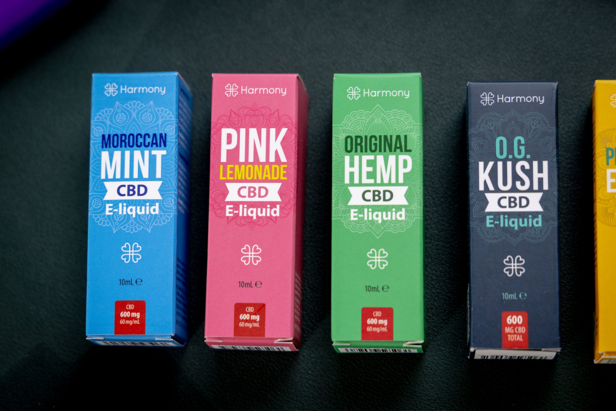 Harmony CBD Vape Juice 600mg - 10ml E-Liquid | 80/20 PG/VG | 8 Flavours