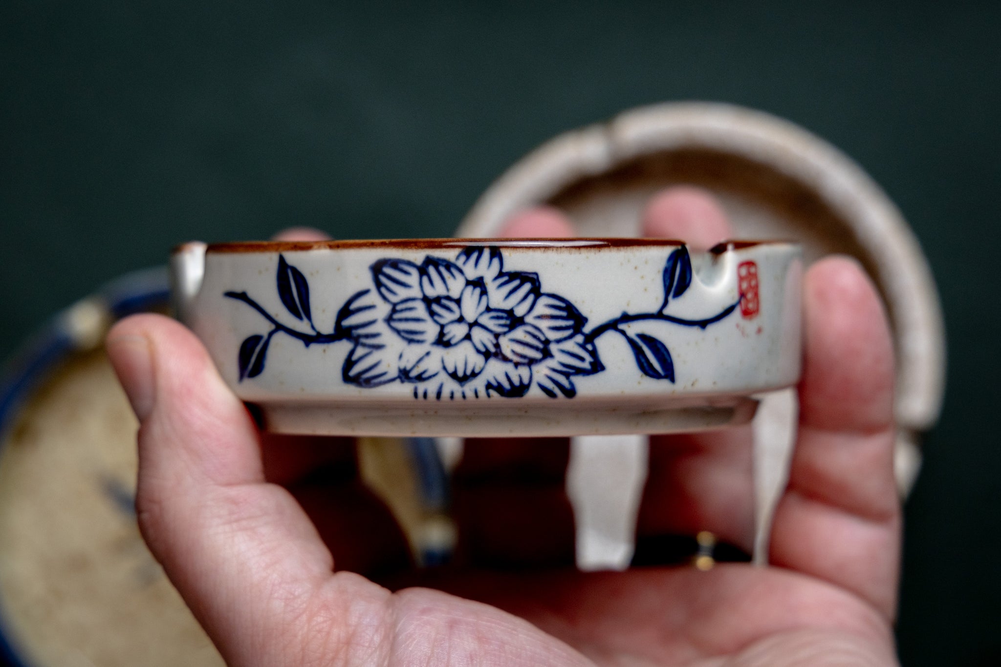 Ceramic AVB Ashtray For Medical Cannabis