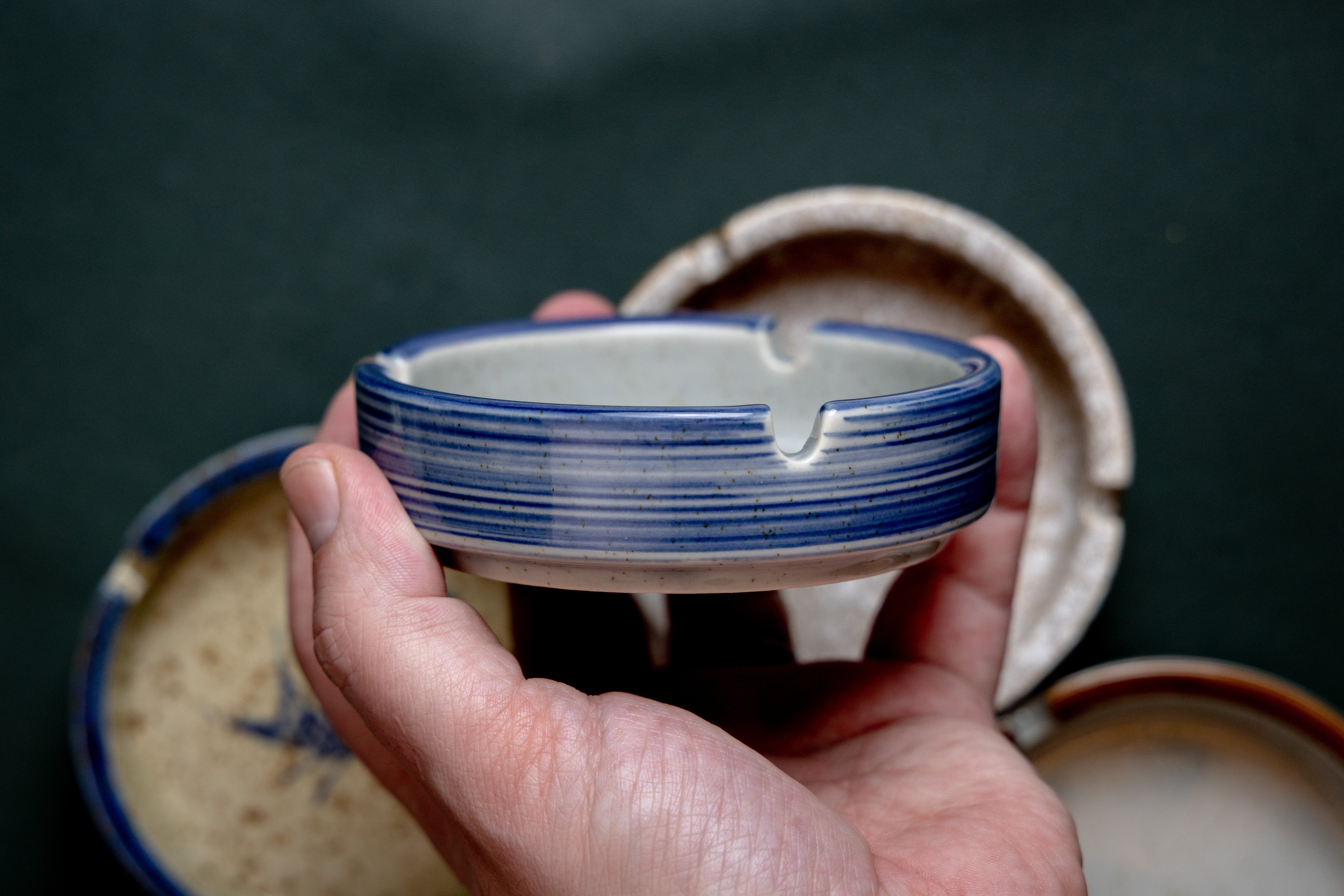 Ceramic AVB Ashtray For Medical Cannabis