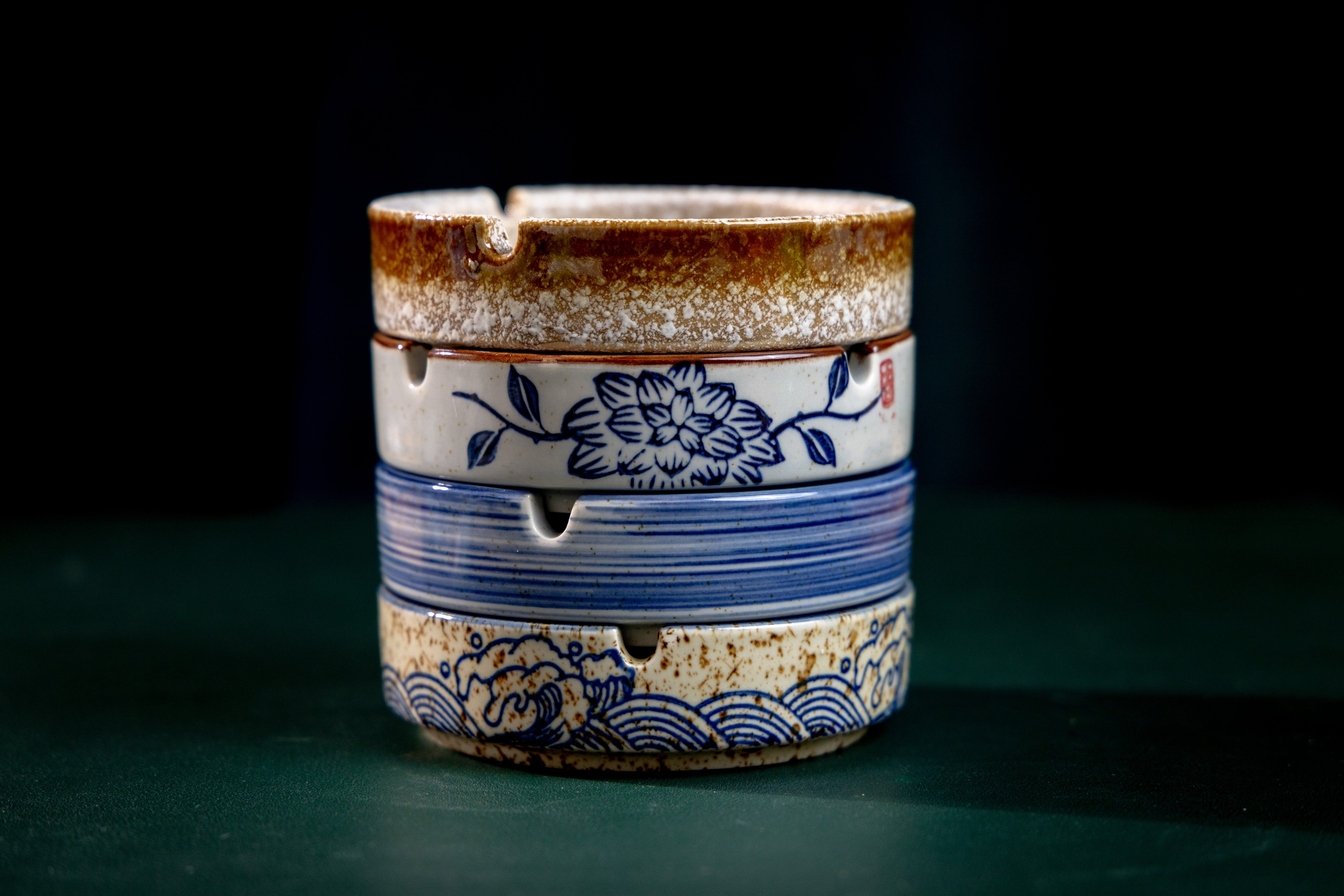 Ceramic AVB Ashtray For Medical Cannabis