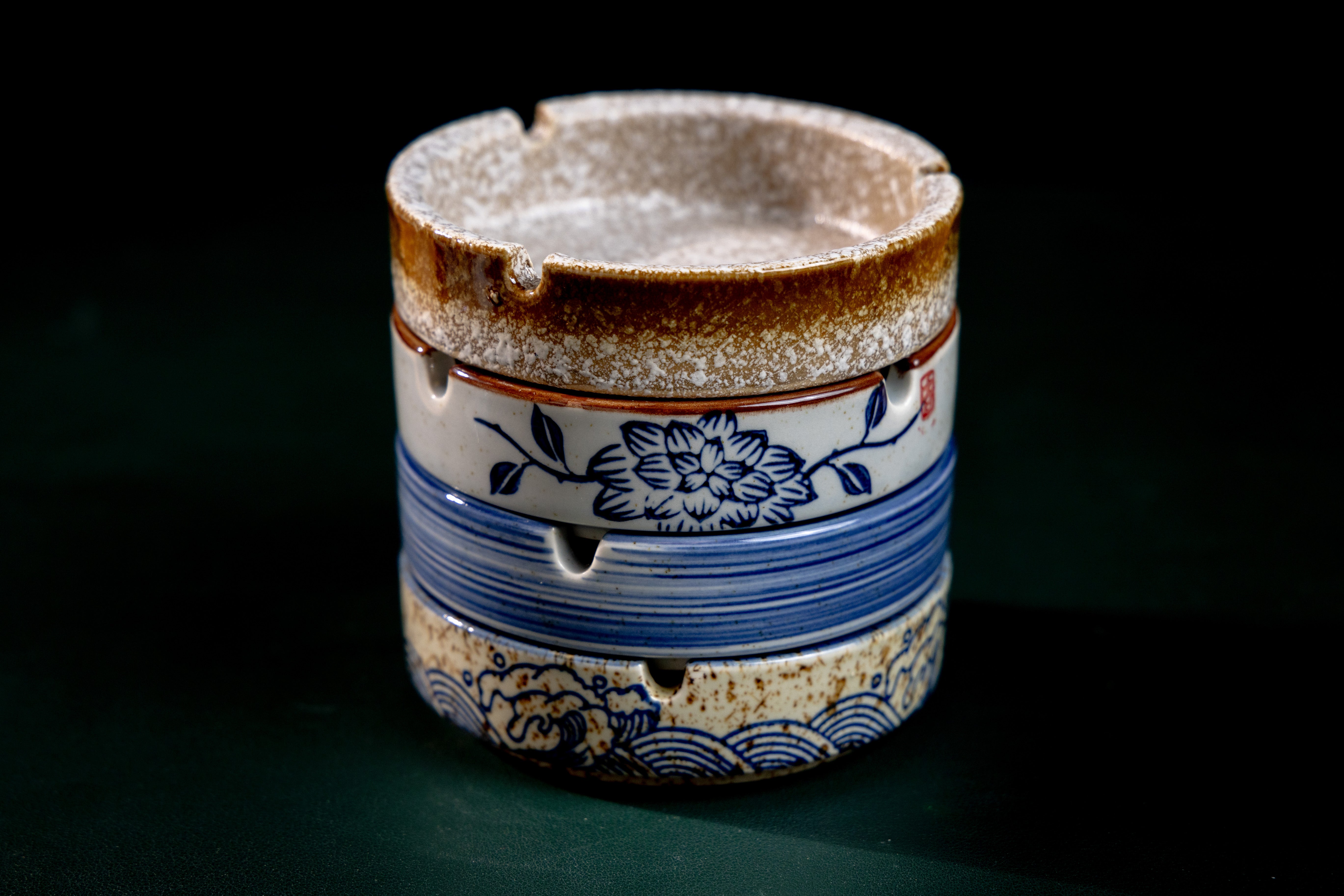 Ceramic AVB Ashtray For Medical Cannabis