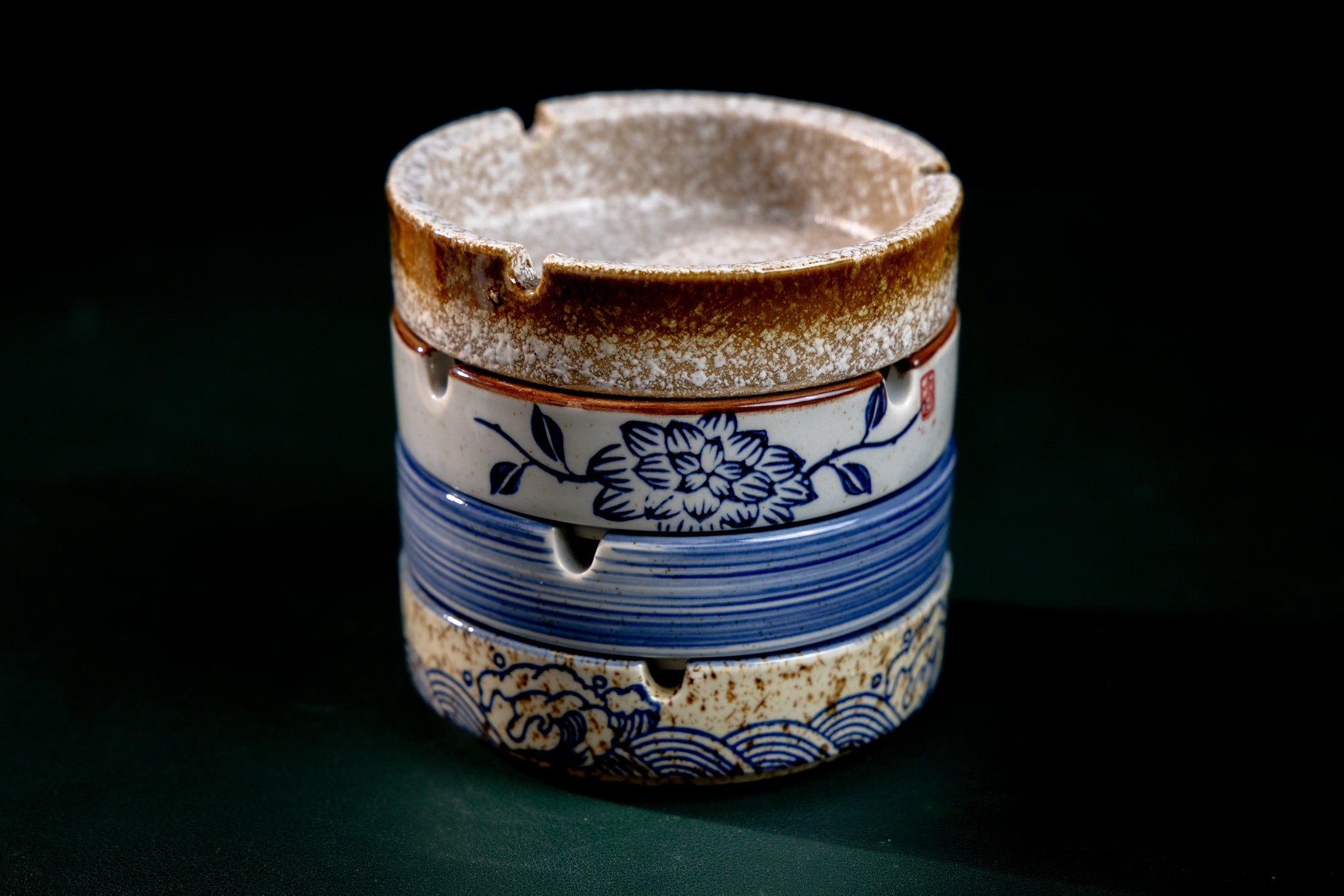 Ceramic AVB Ashtray For Medical Cannabis