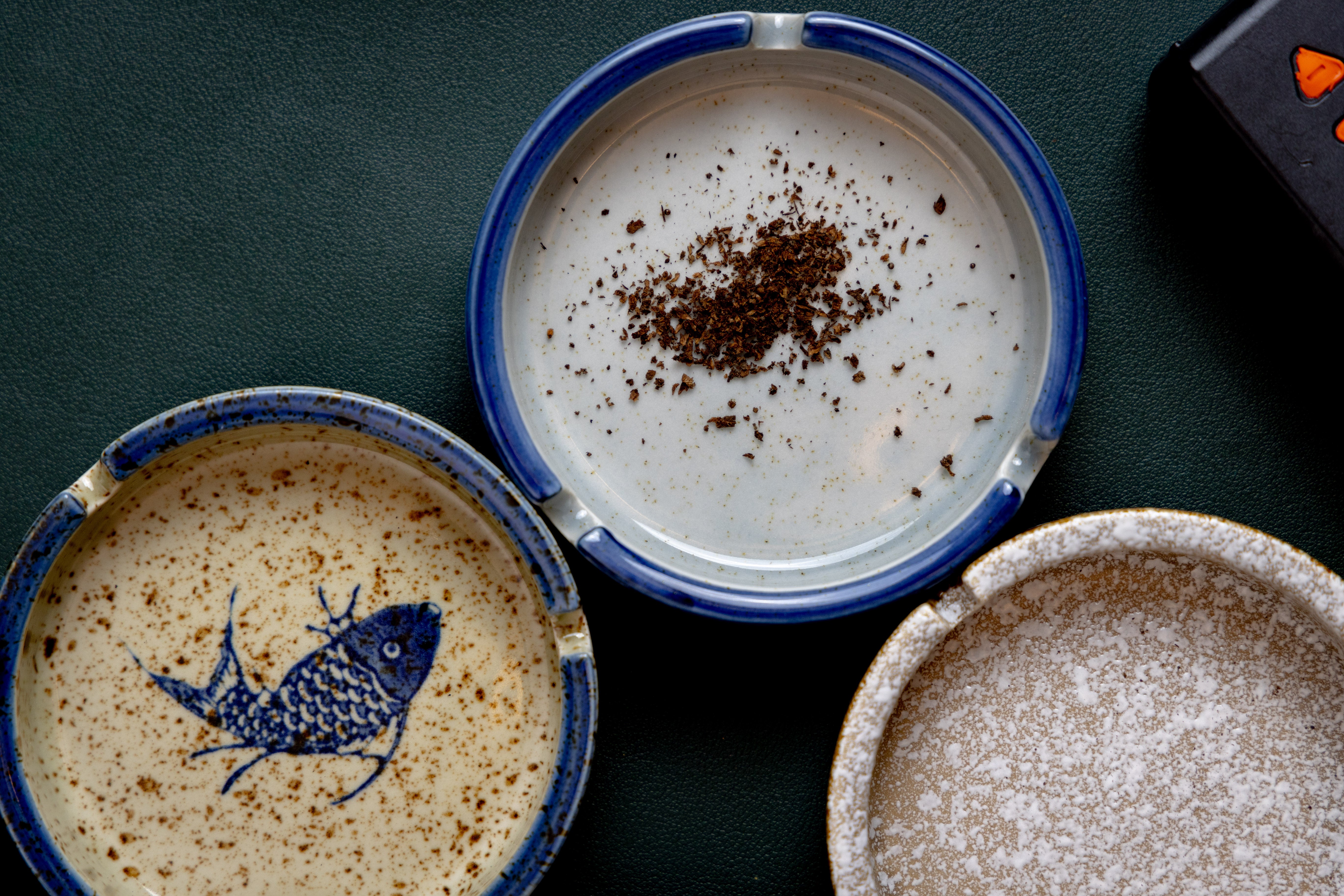 Ceramic AVB Ashtray For Medical Cannabis