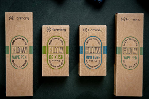 Mint hemp CBD Vape Cartridge 75% | Full-Spectrum | Harmony
