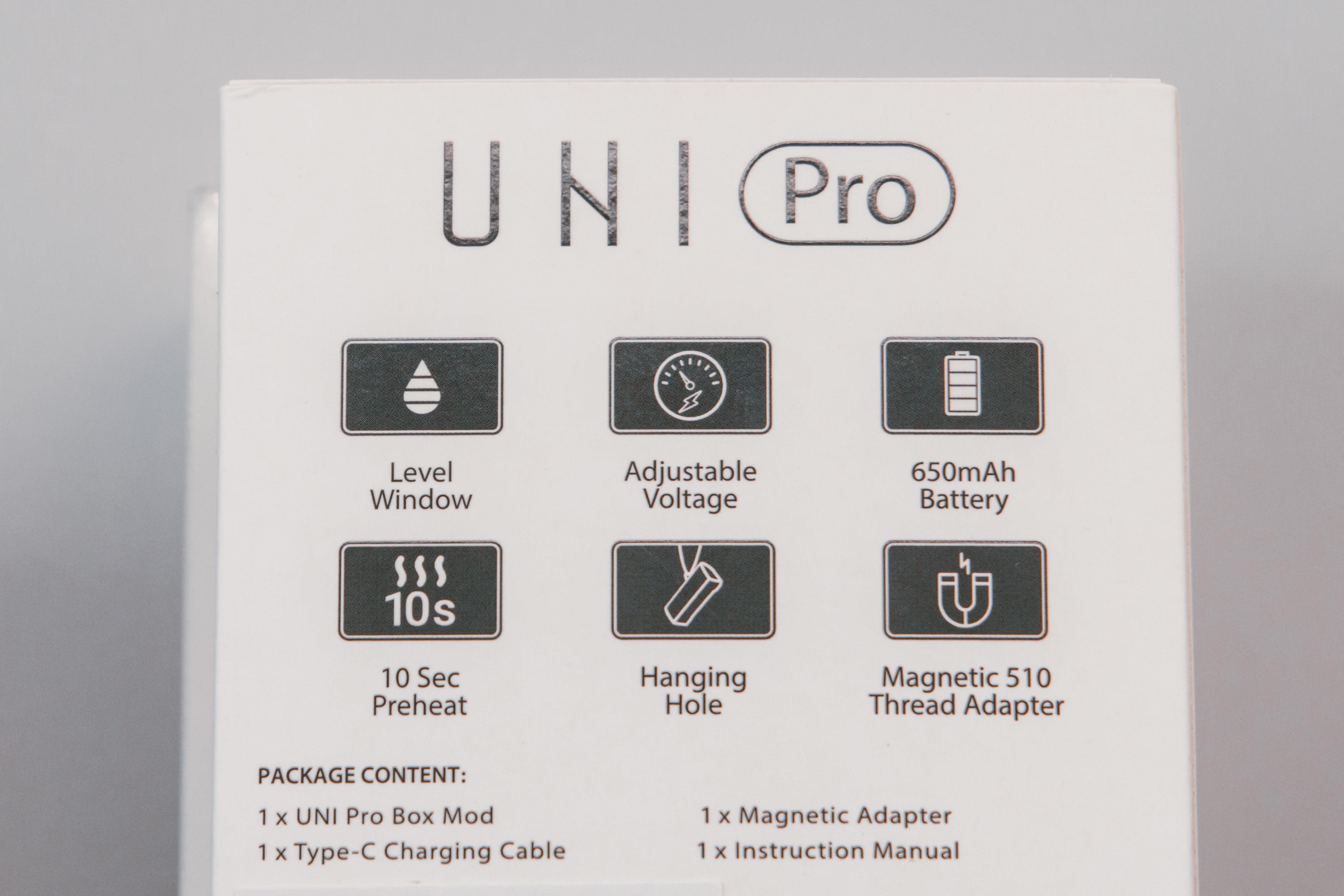 Yocan Uni Pro 510 Cart Battery for Medical Cannabis UK